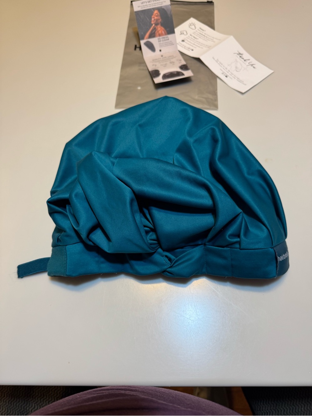 Hairbrella Satin-Lined Waterproof, Adjustable Shower Cap
XL / Jewel